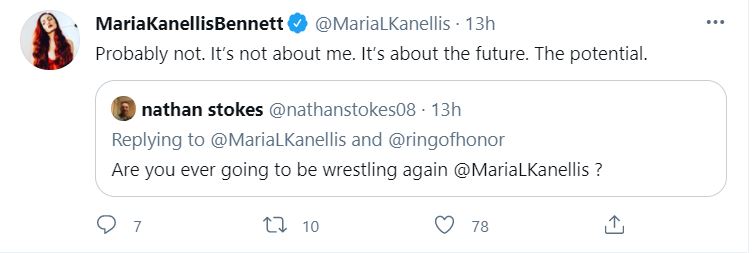 Maria tweet wrestling 2https://twitter.com/MariaLKanellis/status/1386812451606482944